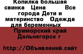 Копилка большая свинка › Цена ­ 300 - Все города Дети и материнство » Одежда для беременных   . Приморский край,Дальнегорск г.